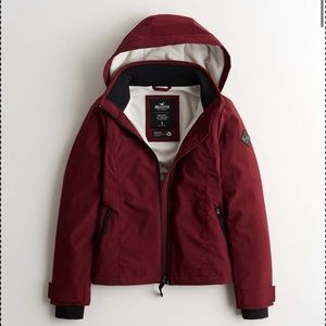 Fleece Lined Maroon Jacket